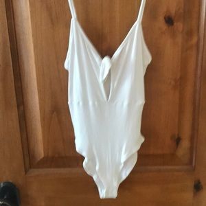 White tie bodysuit